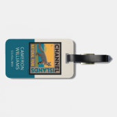 Étiquette À Bagage Parc national des îles Channel | Fox (Dos horizontal)