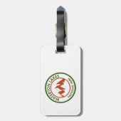 Étiquette À Bagage Parc national des Lacs-Waterton (Dos Vertical)