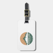 Étiquette À Bagage Parc national des Lacs-Waterton (Devant Vertical)