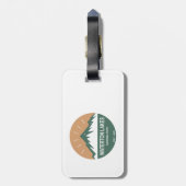 Étiquette À Bagage Parc national des Lacs-Waterton (Dos Vertical)