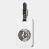 Étiquette À Bagage Parc national des Lacs-Waterton (Devant Vertical)