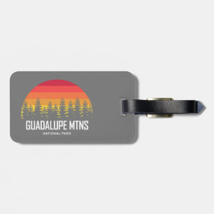 Étiquette À Bagage Parc national des montagnes Guadalupe
