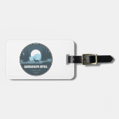 Étiquette À Bagage Parc national des Monts Guadalupe Deer (Devant horizontal)