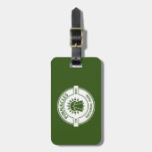 Étiquette À Bagage Parc national des Pinnacles Sun Trees (Devant Vertical)