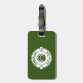 Étiquette À Bagage Parc national des Pinnacles Sun Trees (Dos Vertical)