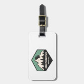 Étiquette À Bagage Parc national des Rocheuses (Devant Vertical)