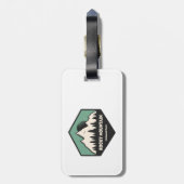 Étiquette À Bagage Parc national des Rocheuses (Dos Vertical)