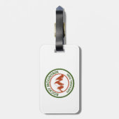 Étiquette À Bagage Parc national des Rocheuses (Dos Vertical)