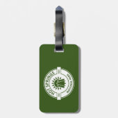 Étiquette À Bagage Parc national des sources chaudes (Dos Vertical)