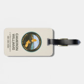 Étiquette À Bagage Parc national des volcans d'Hawaii (Dos horizontal)