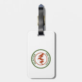 Étiquette À Bagage Parc national du Glacier (Dos Vertical)