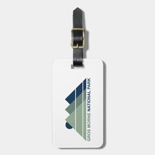 Étiquette À Bagage Parc national du Gros-Morne (Devant Vertical)