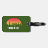 Étiquette À Bagage Parc national du Gros Morne (Dos horizontal)