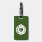 Étiquette À Bagage Parc national du lac Clark Sun Trees (Dos Vertical)