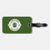 Étiquette À Bagage Parc national du lac Clark Sun Trees (Dos horizontal)