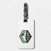 Étiquette À Bagage Parc national du Mont-Rainier (Dos Vertical)