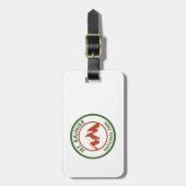 Étiquette À Bagage Parc national du Mont-Rainier (Devant Vertical)