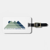 Étiquette À Bagage Parc national du Mont-Revelstoke (Devant horizontal)
