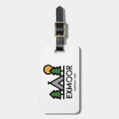 Étiquette À Bagage Parc national Exmoor (Devant Vertical)