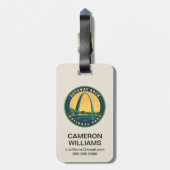 Étiquette À Bagage Parc national Gateway Arch (Dos Vertical)