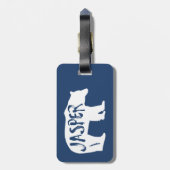 Étiquette À Bagage Parc national Jasper (Dos Vertical)