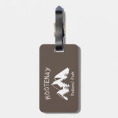 Étiquette À Bagage Parc national Kootenay (Dos Vertical)