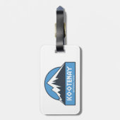 Étiquette À Bagage Parc national Kootenay (Dos Vertical)