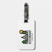 Étiquette À Bagage Parc national Kootenay (Dos Vertical)