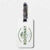 Étiquette À Bagage Parc national Kootenay (Dos Vertical)