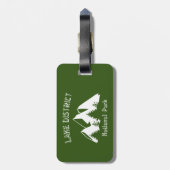 Étiquette À Bagage Parc national Lake District (Dos Vertical)