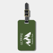 Étiquette À Bagage Parc national olympique (Devant Vertical)