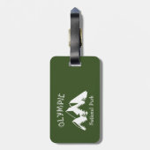 Étiquette À Bagage Parc national olympique (Dos Vertical)