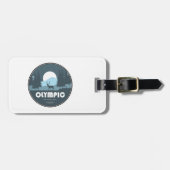 Étiquette À Bagage Parc national olympique Deer (Devant horizontal)