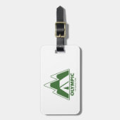 Étiquette À Bagage Parc national olympique Montagnes Camping (Devant Vertical)