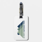 Étiquette À Bagage Parc national olympique Sun (Dos Vertical)