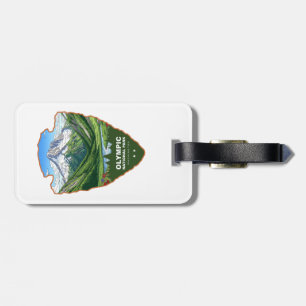 Étiquette À Bagage Parc national Olympique Washington Arrowhead