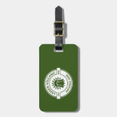 Étiquette À Bagage Parc national volcanique de Lassen Sun Trees (Devant Vertical)