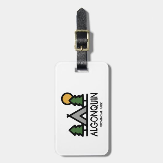 Étiquette À Bagage Parc provincial Algonquin (Devant Vertical)