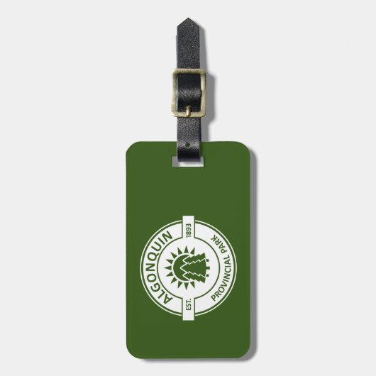 Étiquette À Bagage Parc provincial Algonquin (Devant Vertical)