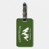 Étiquette À Bagage Parc provincial Bluerock Wildland (Dos Vertical)