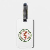 Étiquette À Bagage Parc provincial Bluerock Wildland (Dos Vertical)