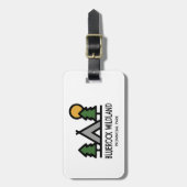 Étiquette À Bagage Parc provincial Bluerock Wildland (Devant Vertical)