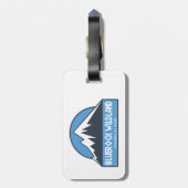 Étiquette À Bagage Parc provincial Bluerock Wildland (Dos Vertical)