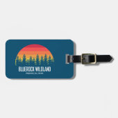 Étiquette À Bagage Parc provincial Bluerock Wildland (Devant horizontal)