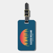 Étiquette À Bagage Parc provincial Bluerock Wildland (Devant Vertical)