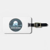 Étiquette À Bagage Parc provincial Bluerock Wildland Deer (Devant horizontal)