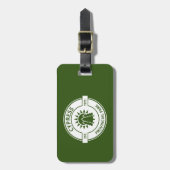 Étiquette À Bagage Parc provincial Cypress Sun Trees (Devant Vertical)