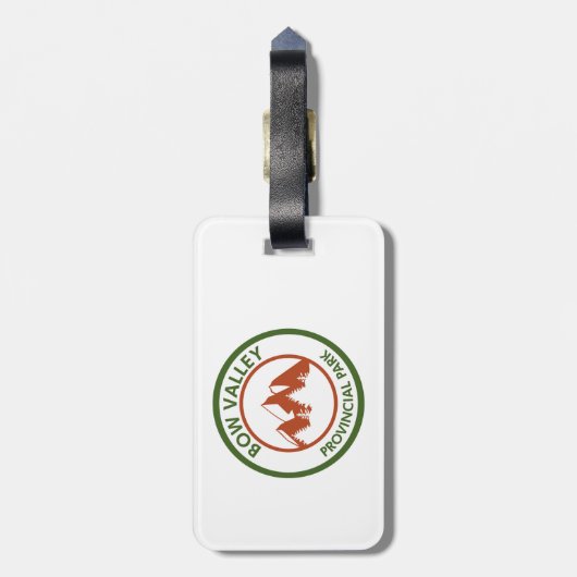 Étiquette À Bagage Parc provincial de Bow Valley (Dos Vertical)