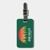 Étiquette À Bagage Parc provincial de Bow Valley (Devant Vertical)