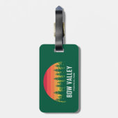 Étiquette À Bagage Parc provincial de Bow Valley (Dos Vertical)